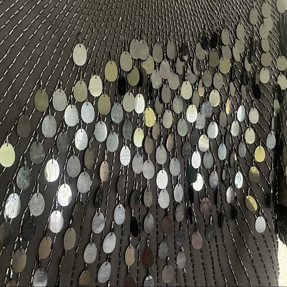 STUNNING Oleg Cassini 1980’s beaded blouse! - Picture 5 of 6